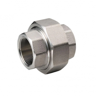 Unión universal acero carbón roscado both-well